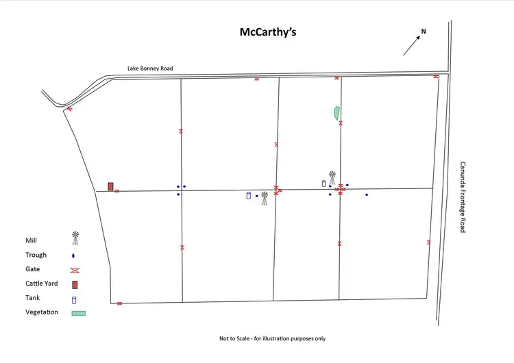 Floorplan of Homely rural property listing, 1460 Canunda Frontage Road, Tantanoola SA 5280