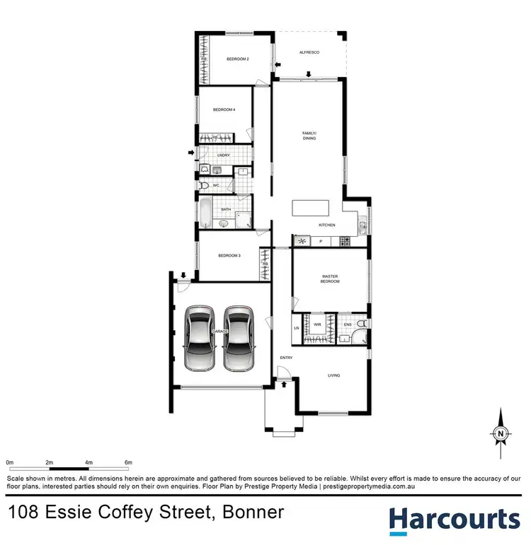 Floorplan of Homely house listing, 108 Essie Coffey Street, Bonner ACT 2914