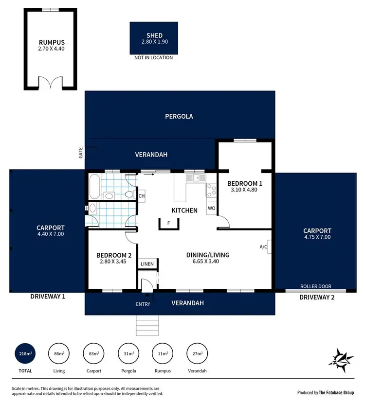Floorplan of Homely house listing, 16 Ness Street, Goolwa Beach SA 5214