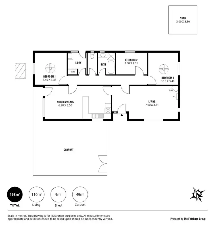 Floorplan of Homely house listing, 17 Karingal Way, Morphett Vale SA 5162