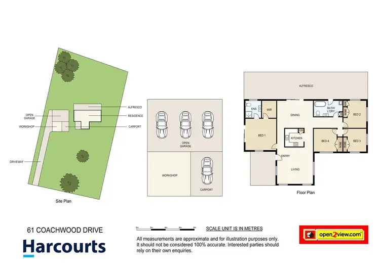 Floorplan of Homely house listing, 61-65 Coachwood Drive, Jimboomba QLD 4280