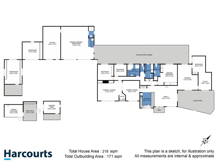 Floorplan of Homely house listing, 121 Tinderbox Road, Blackmans Bay TAS 7052