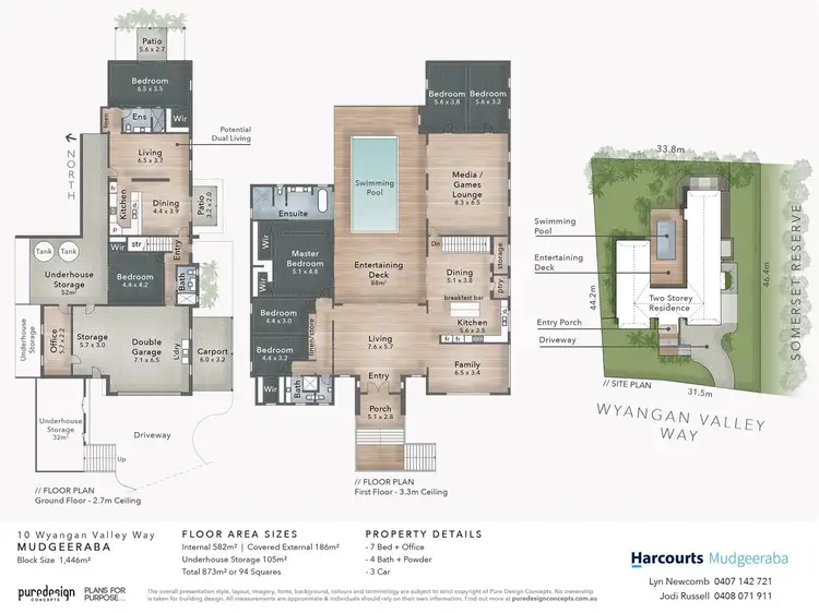 Floorplan of Homely house listing, 10 Wyangan Valley Way, Mudgeeraba QLD 4213