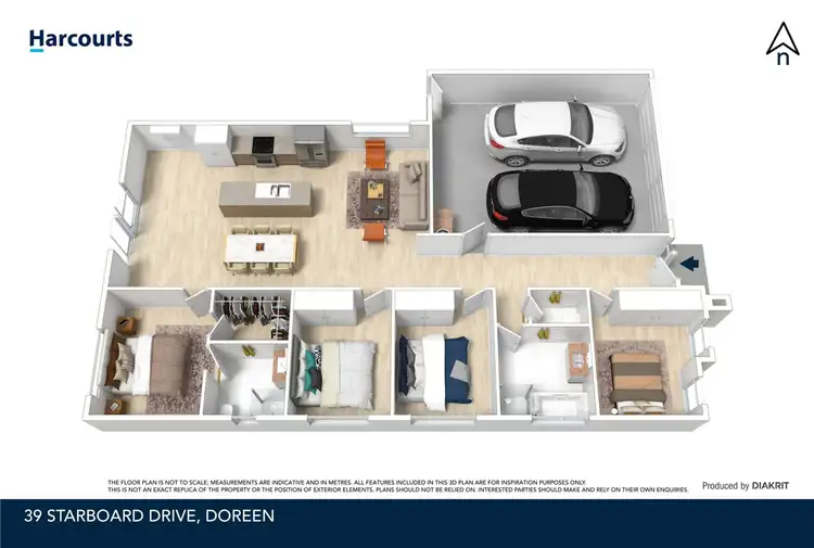 Floorplan of Homely house listing, 39 Starboard Avenue, Doreen VIC 3754