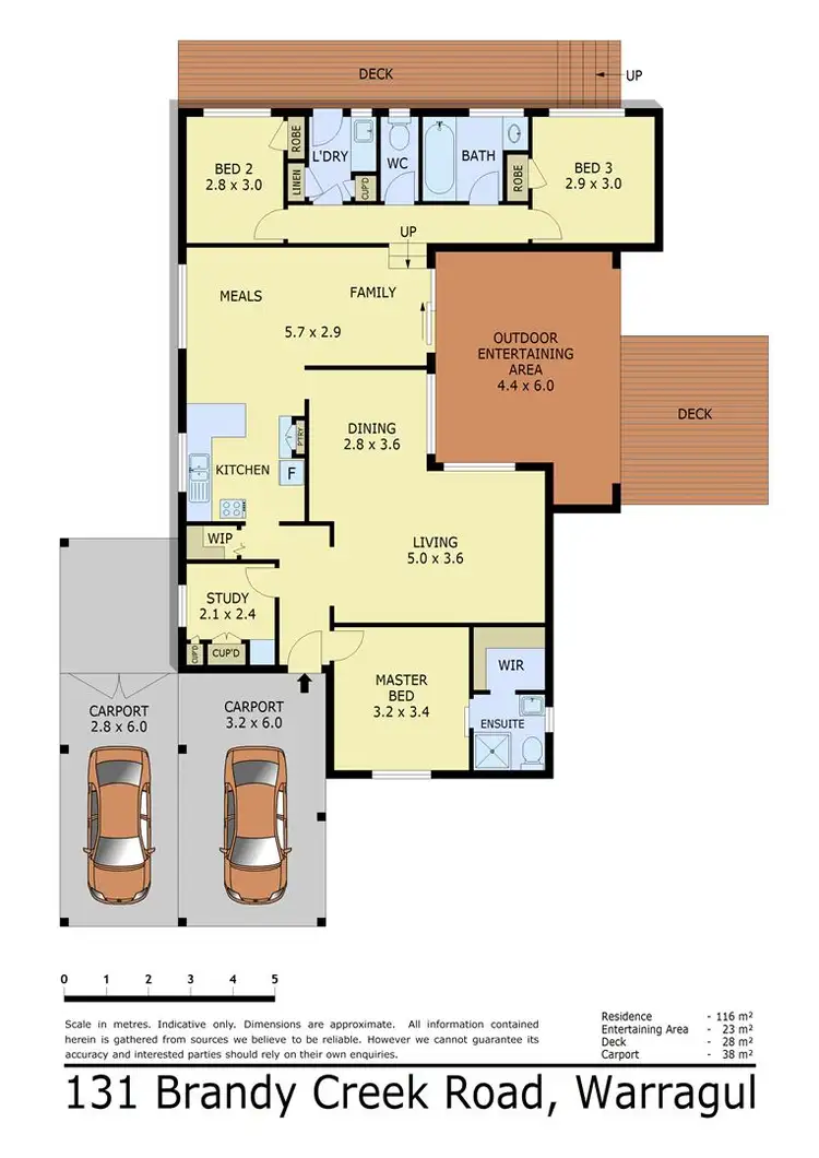 Floorplan of Homely house listing, 131 Brandy Creek Road, Warragul VIC 3820