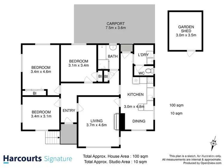 Floorplan of Homely house listing, 49 Norman Circle, Glenorchy TAS 7010