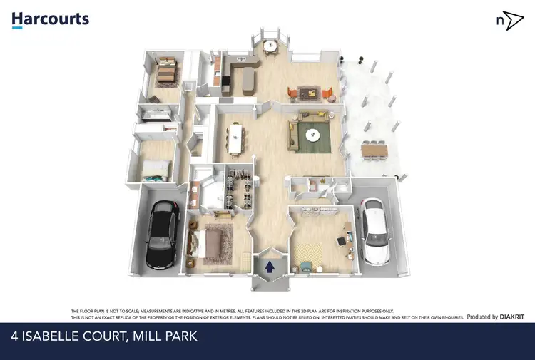 Floorplan of Homely house listing, 4 Isabelle Court, Mill Park VIC 3082