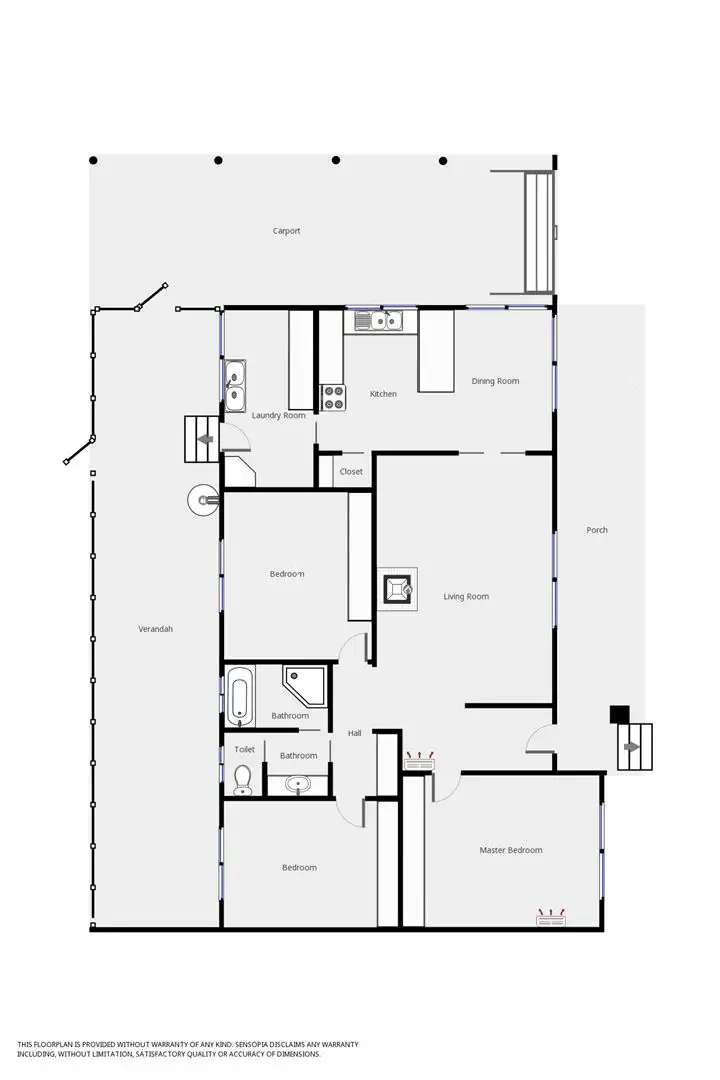 Floorplan of Homely house listing, 63 Tudor Street, Bourke NSW 2840