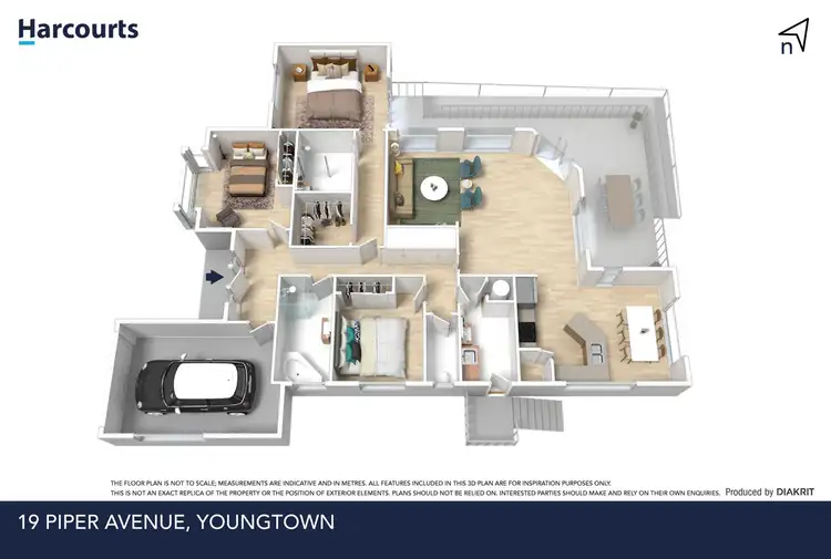 Floorplan of Homely house listing, 19 Piper Avenue, Youngtown TAS 7249