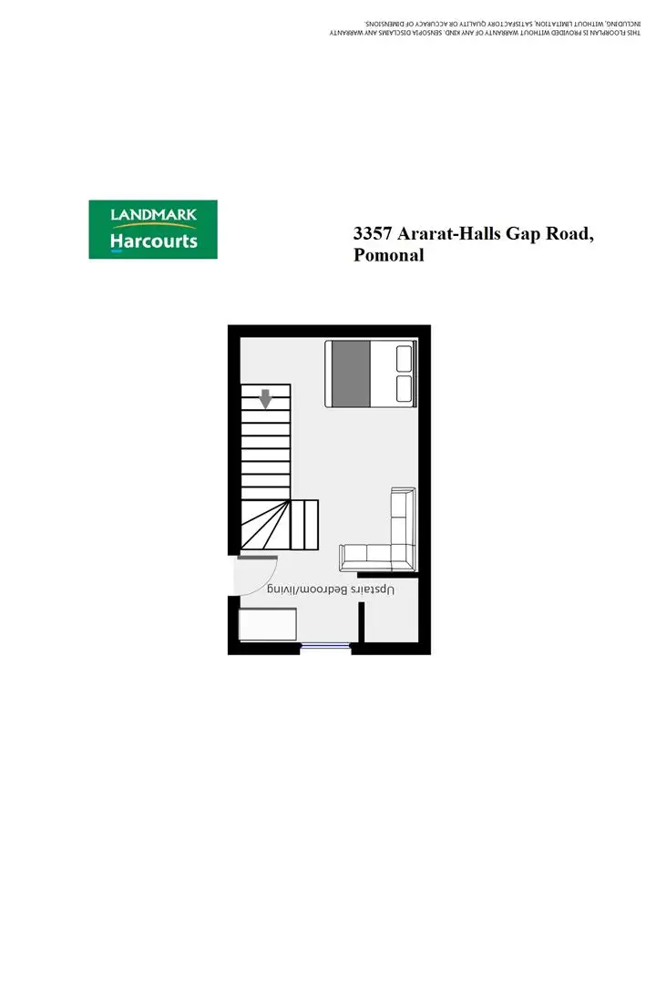 Floorplan of Homely house listing, 3357 Ararat-Halls Gap Road, Pomonal VIC 3381