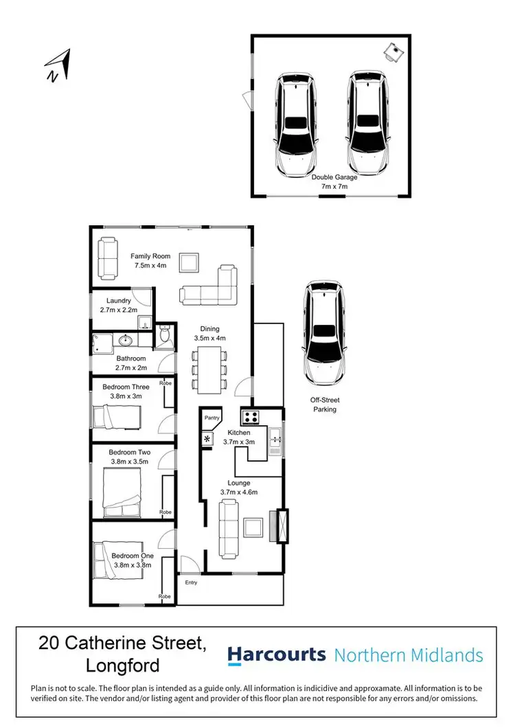 Floorplan of Homely house listing, 20 Catherine Street, Longford TAS 7301