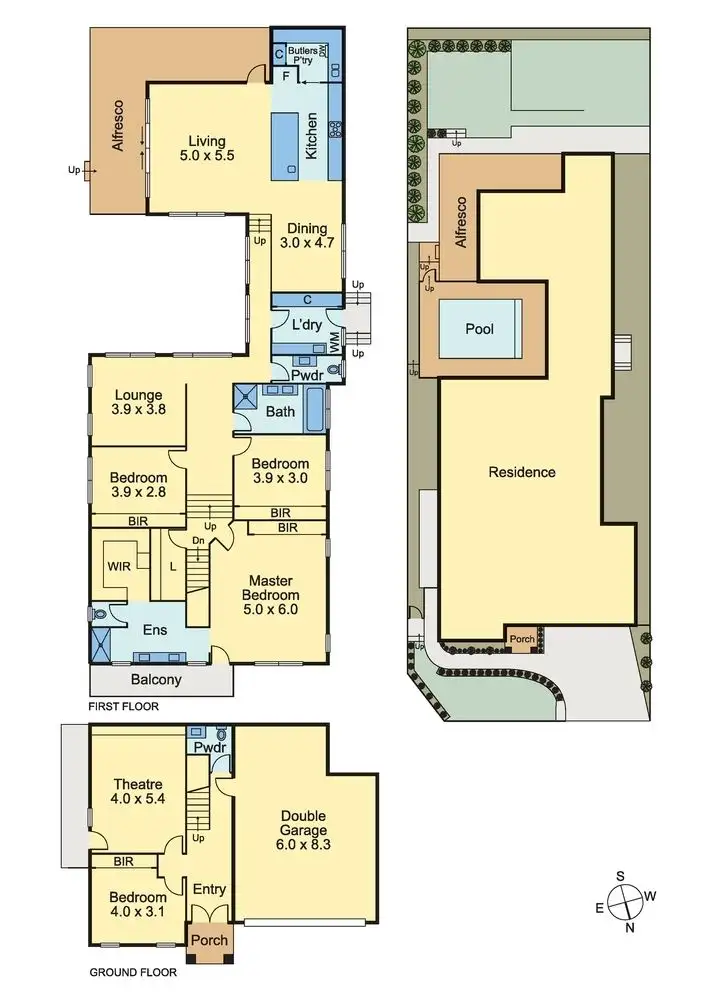 Floorplan of Homely house listing, 17 Black Braes Boulevard, Mernda VIC 3754