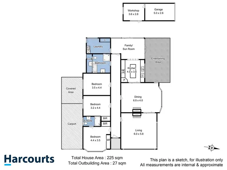 Floorplan of Homely house listing, 40 Osborne Esplanade, Kingston Beach TAS 7050