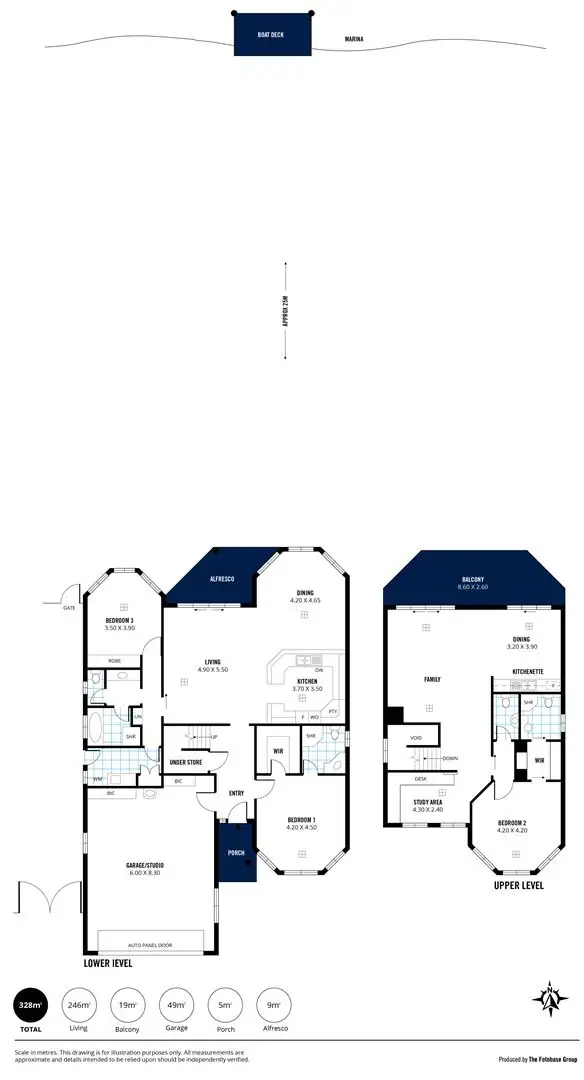 Floorplan of Homely house listing, 27 Excelsior Parade, Hindmarsh Island SA 5214