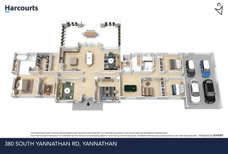 Floorplan of Homely house listing, 380 South Yannathan Rd, Yannathan VIC 3981