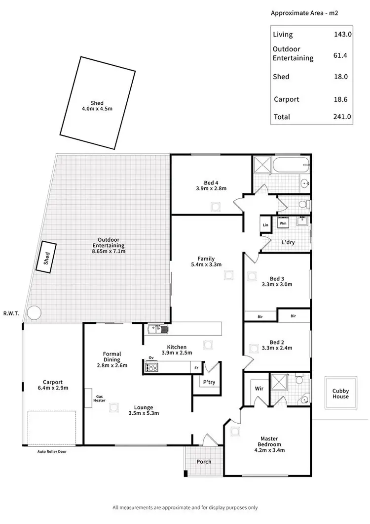 Floorplan of Homely house listing, 33 Sir James Hardy Way, Woodcroft SA 5162