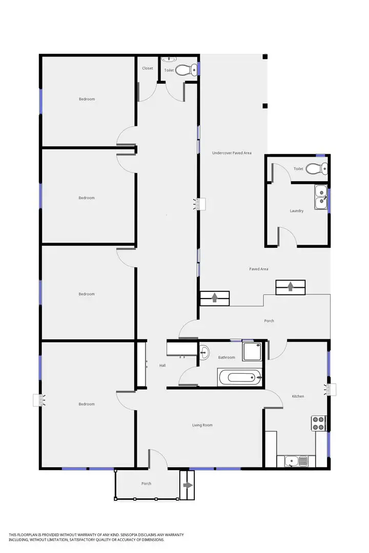 Floorplan of Homely house listing, 129 Anson Street, Bourke NSW 2840