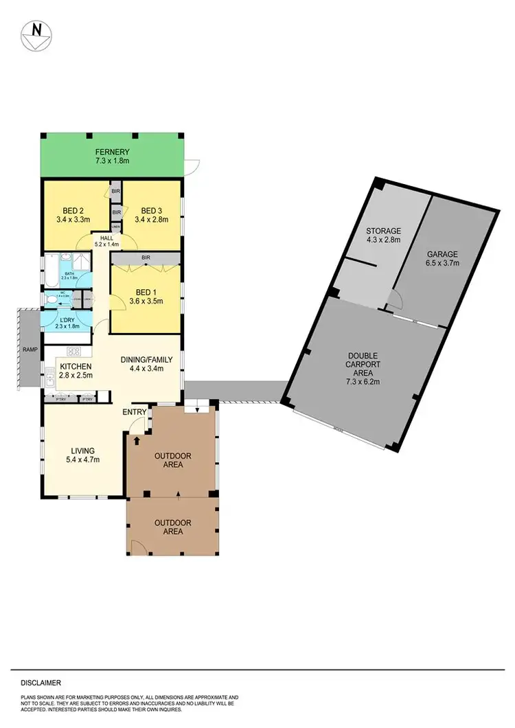 Floorplan of Homely house listing, 5 Soyuz Court, Mount Clear VIC 3350
