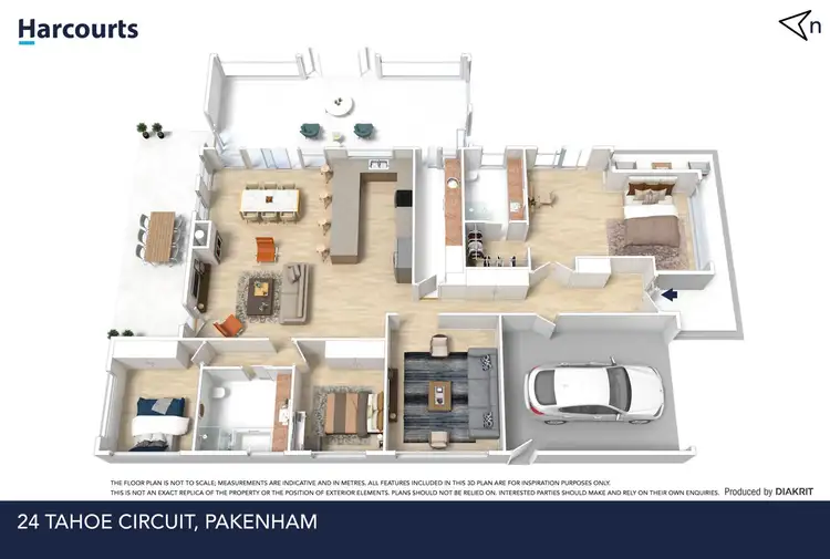 Floorplan of Homely house listing, 24 Tahoe Cct, Pakenham VIC 3810