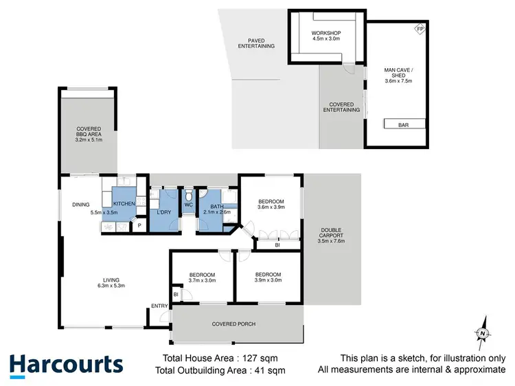 Floorplan of Homely house listing, 125 Main Road, Sorell TAS 7172
