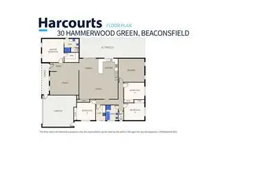 Floorplan of Homely house listing, 30 Hammerwood Green, Beaconsfield VIC 3807