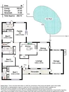 Floorplan of Homely house listing, Address available on request