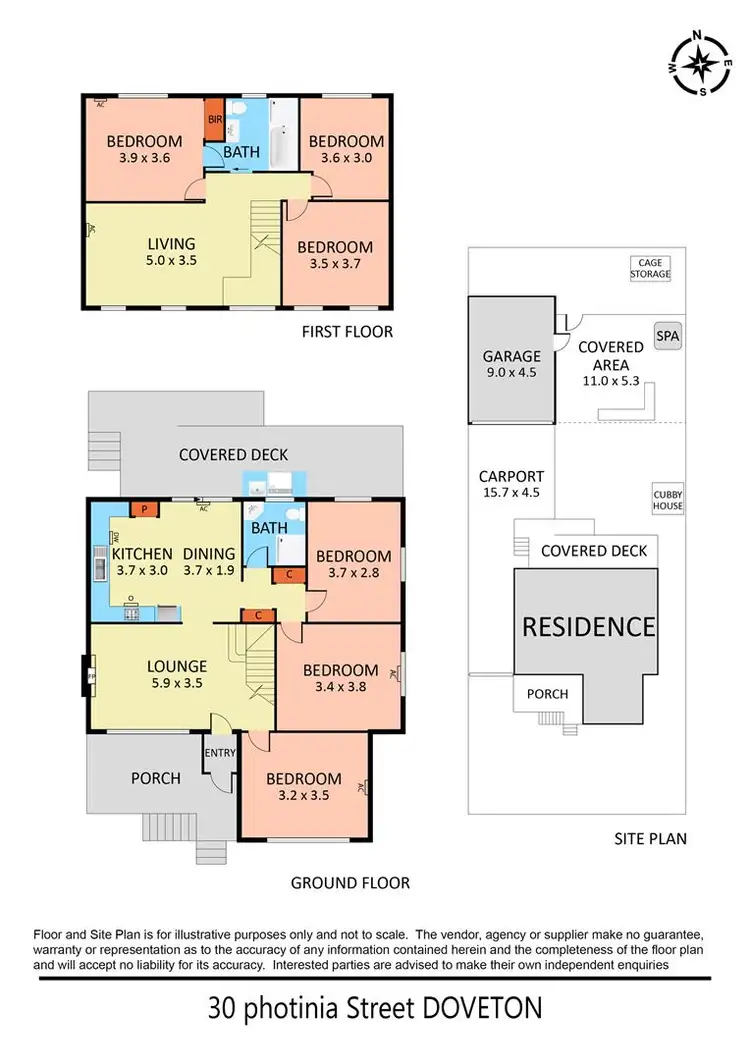 Floorplan of Homely house listing, 30 Photinia Street, Doveton VIC 3177