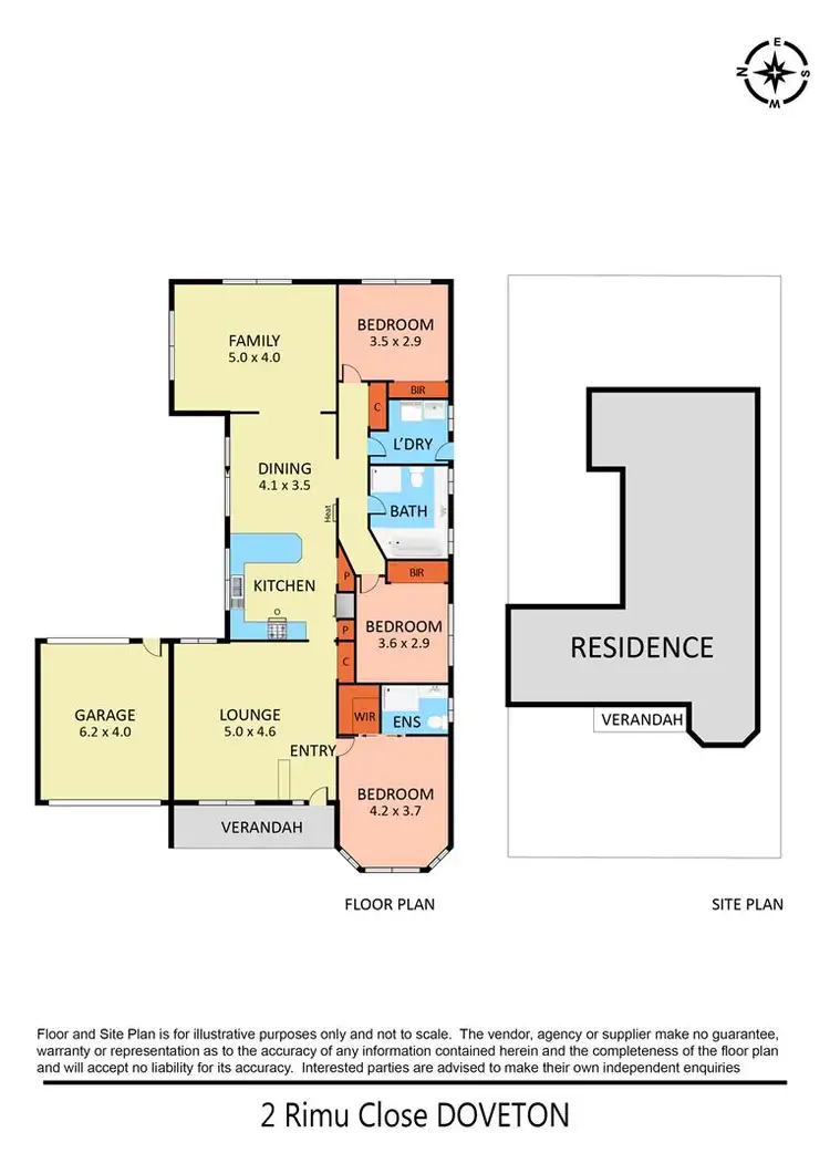 Floorplan of Homely house listing, 2 Rimu Close, Doveton VIC 3177