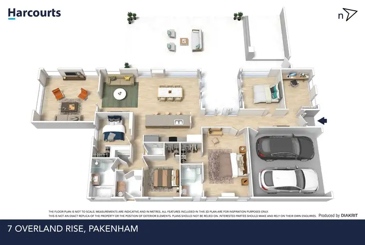 Floorplan of Homely house listing, 7 Overland Rise, Pakenham VIC 3810