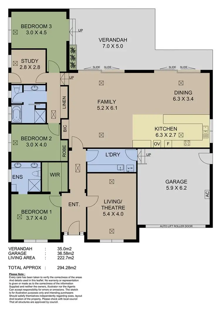 Floorplan of Homely house listing, 1/16 Hereford Avenue, Hahndorf SA 5245