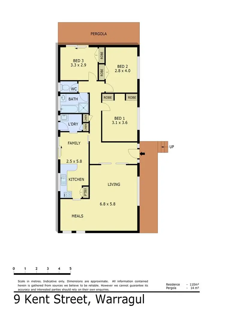 Floorplan of Homely house listing, 9 Kent Street, Warragul VIC 3820