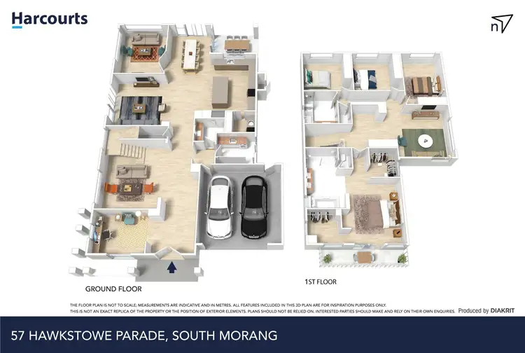 Floorplan of Homely house listing, 57 Hawkstowe Parade, South Morang VIC 3752