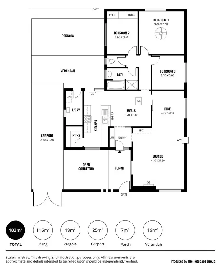 Floorplan of Homely house listing, 49 Audrey Crescent, Valley View SA 5093
