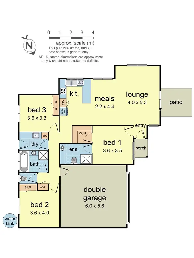 Floorplan of Homely house listing, 50a Lomond Avenue, Kilsyth VIC 3137