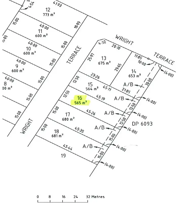 Floorplan of Homely land listing, 27 Wright Terrace, Encounter Bay SA 5211