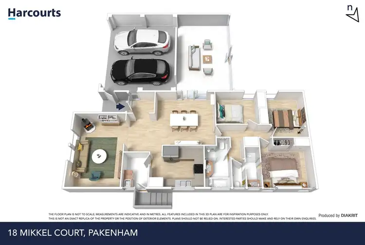 Floorplan of Homely house listing, 18 Mikkel Court, Pakenham VIC 3810