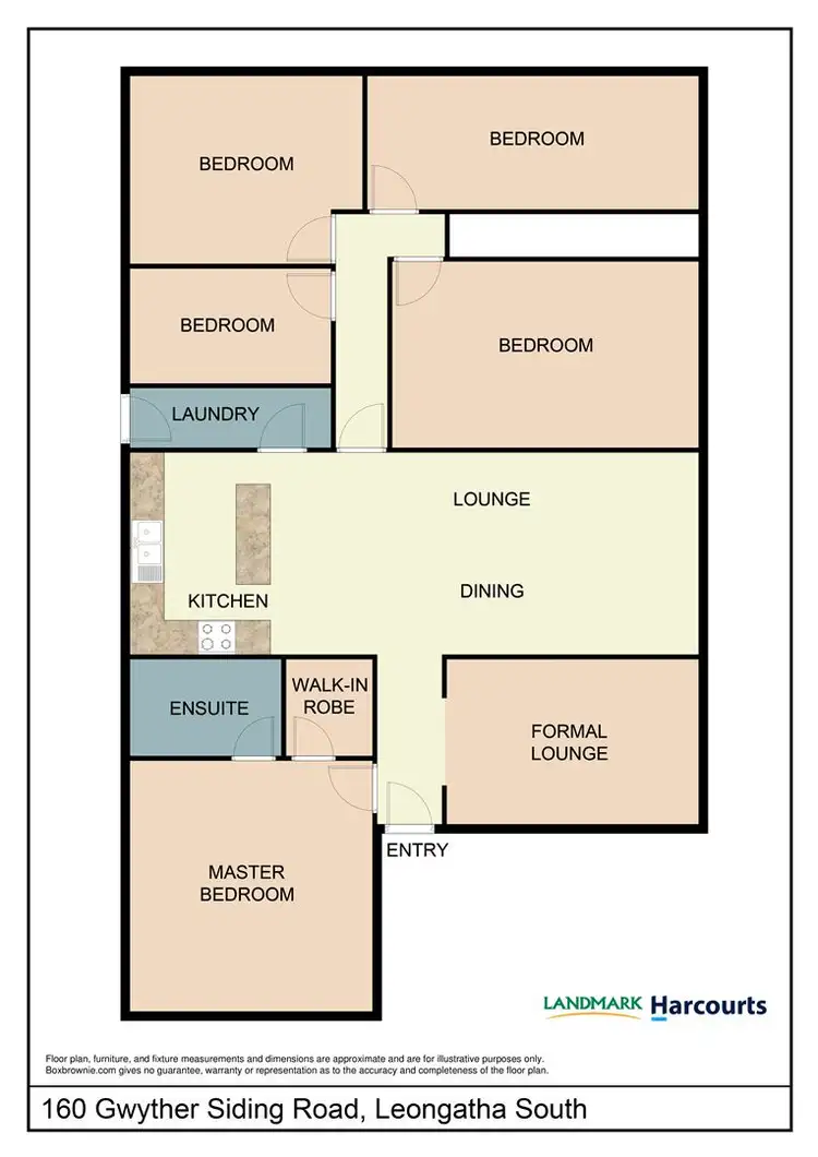 Floorplan of Homely house listing, 160 Gwyther Siding Road, Leongatha South VIC 3953