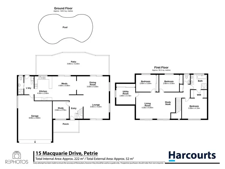 Floorplan of Homely house listing, 15 Macquarie Dr, Petrie QLD 4502