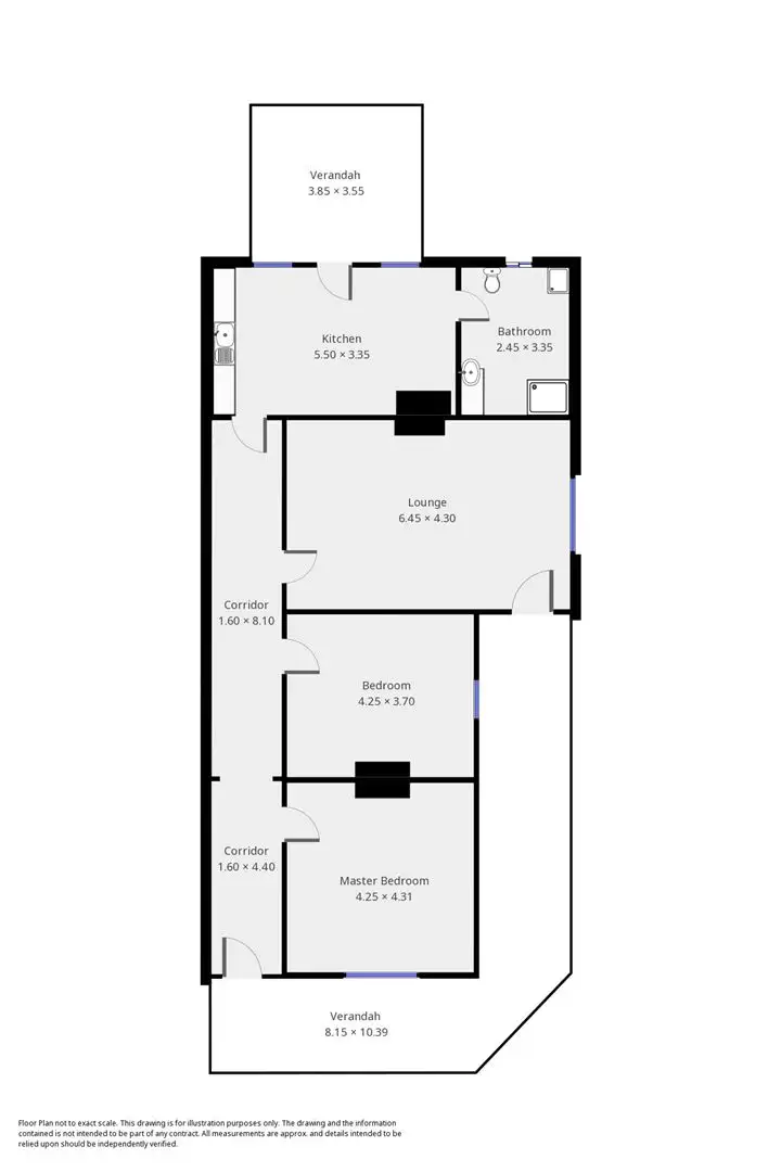 Floorplan of Homely house listing, 14 Pine Street, Peterborough SA 5422