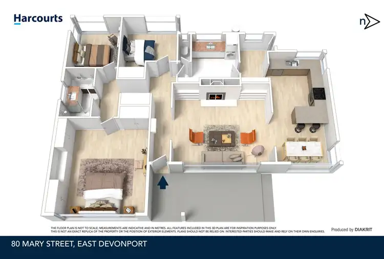 Floorplan of Homely house listing, 80 Mary Street, East Devonport TAS 7310