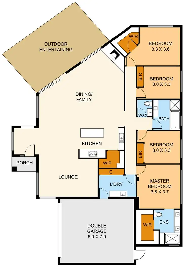 Floorplan of Homely house listing, 17A Oliver Court, Kilsyth South VIC 3137