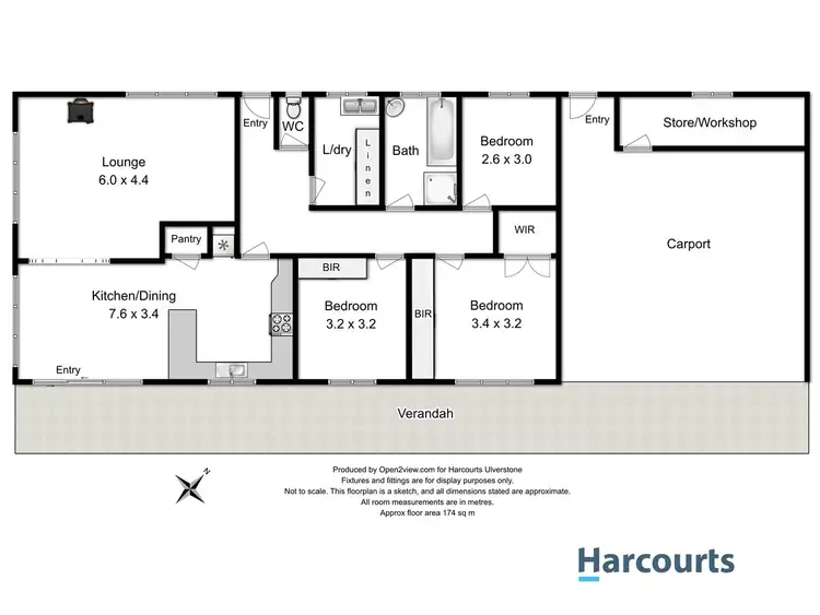 Floorplan of Homely house listing, 16 Reid Street, West Ulverstone TAS 7315