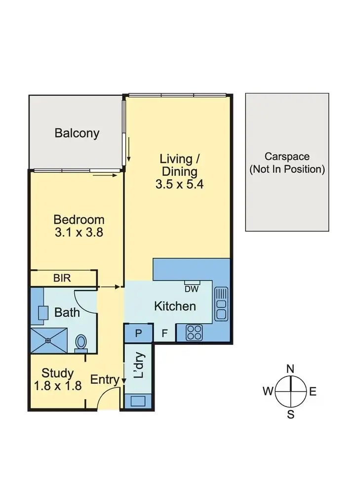 Floorplan of Homely apartment listing, 32/765 Doncaster Road, Doncaster VIC 3108