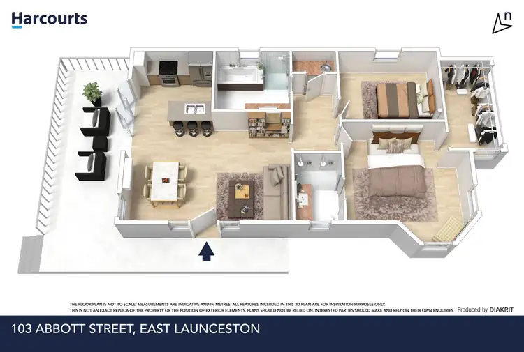 Floorplan of Homely house listing, 103 Abbott Street, East Launceston TAS 7250