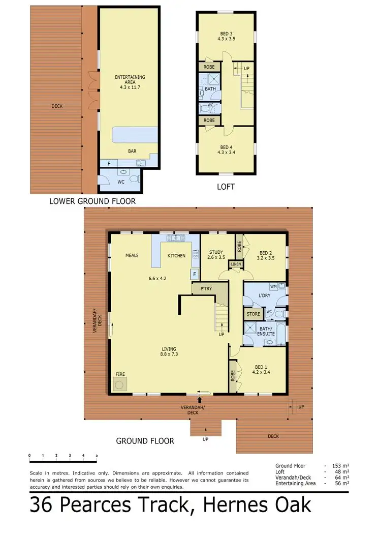 Floorplan of Homely rural property listing, 36 Pearces Track, Hernes Oak VIC 3825