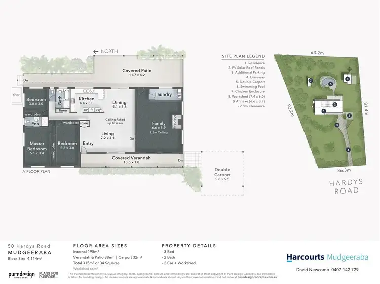 Floorplan of Homely house listing, 50 Hardys Road, Mudgeeraba QLD 4213
