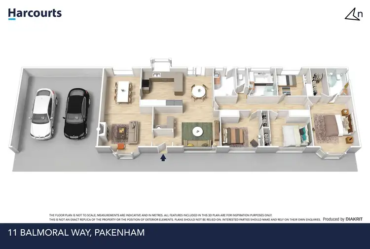 Floorplan of Homely house listing, 11 Balmoral Way, Pakenham VIC 3810