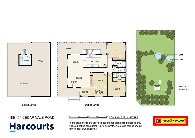 Floorplan of Homely house listing, 185-191 Cedar Vale Road, Cedar Vale QLD 4285