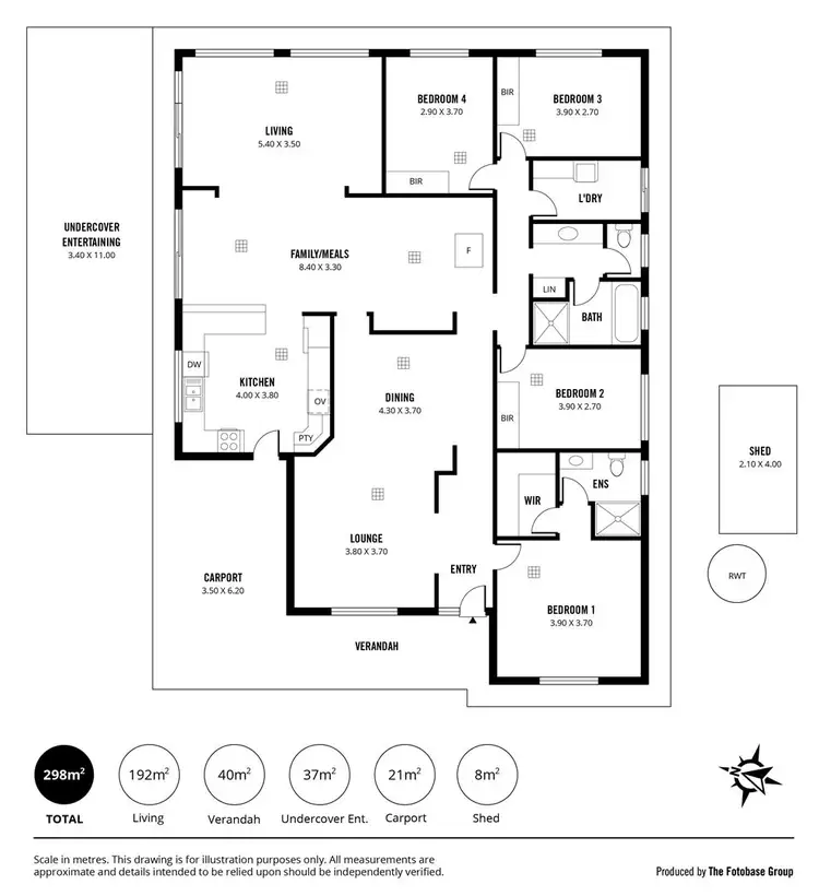 Floorplan of Homely house listing, 20 Mitchell Court, Littlehampton SA 5250