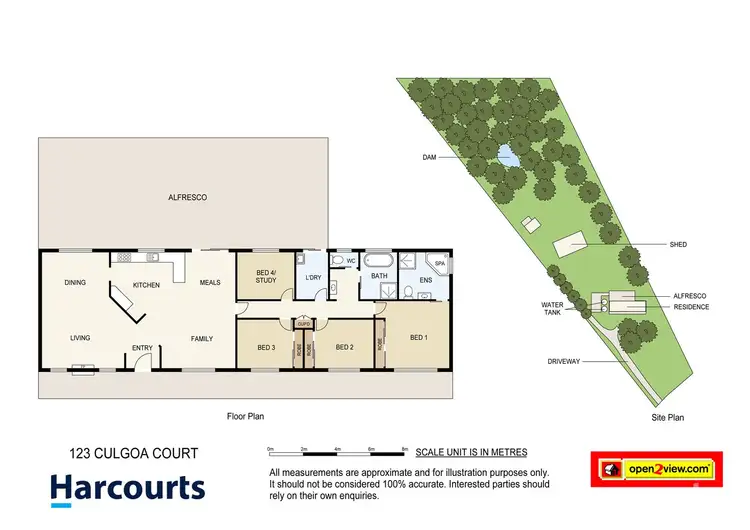 Floorplan of Homely house listing, 123-125 Culgoa Crescent, Logan Village QLD 4207